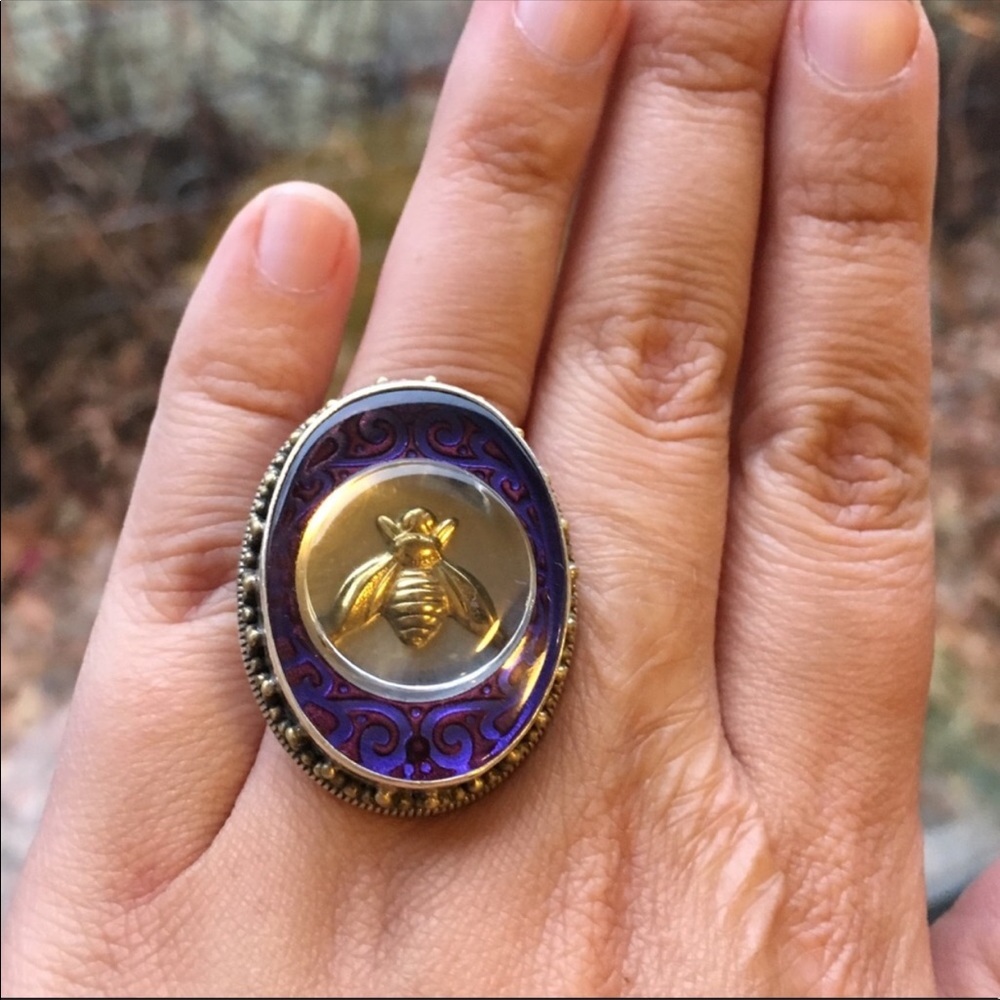 Bumble Bee Mars and Valentine ring